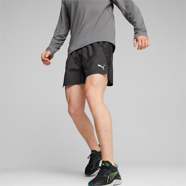RUN PUMA Men's 5" Running Shorts, PUMA Black, extralarge-AUS
